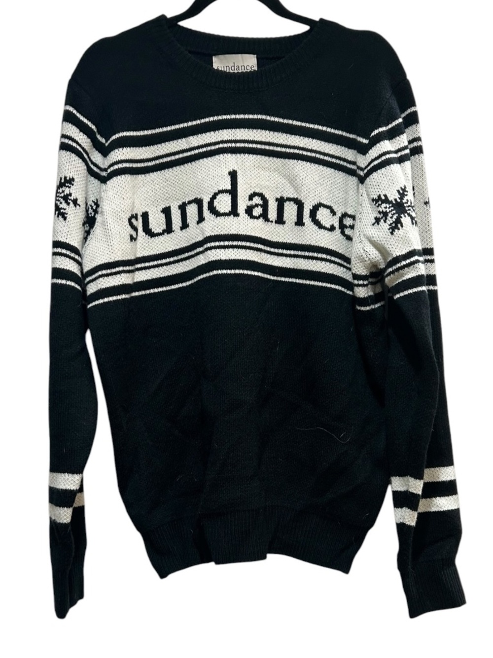 Men's Sundance Mountain Resort Sweater Size XL Snowflake Logo